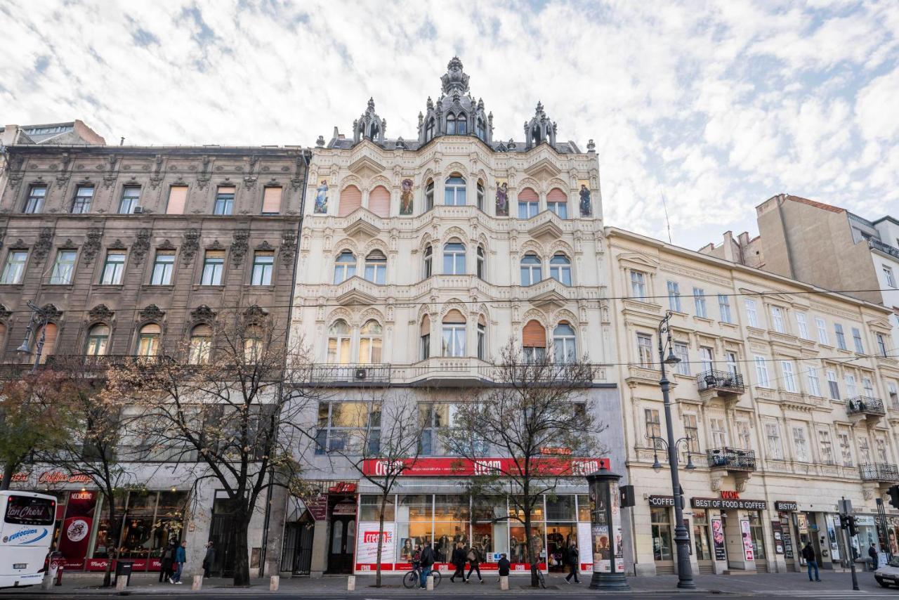 Stunning Spacious Art Nouveau Apart , Grand Piano Apartman Budapest Kültér fotó